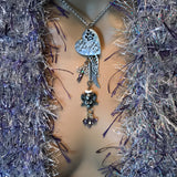 RIP Rainbow Bridge-Loss of Furbaby-Memory Necklace Dog-Cat-Pets (2002I)