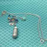 12013R-Corgis Necklace Urn