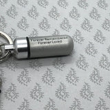 (120R) RIP German Shepard Key ring