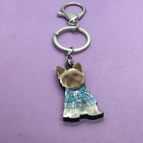 (319S) Yorkshire Terrier Furbaby (Dog) Keychain